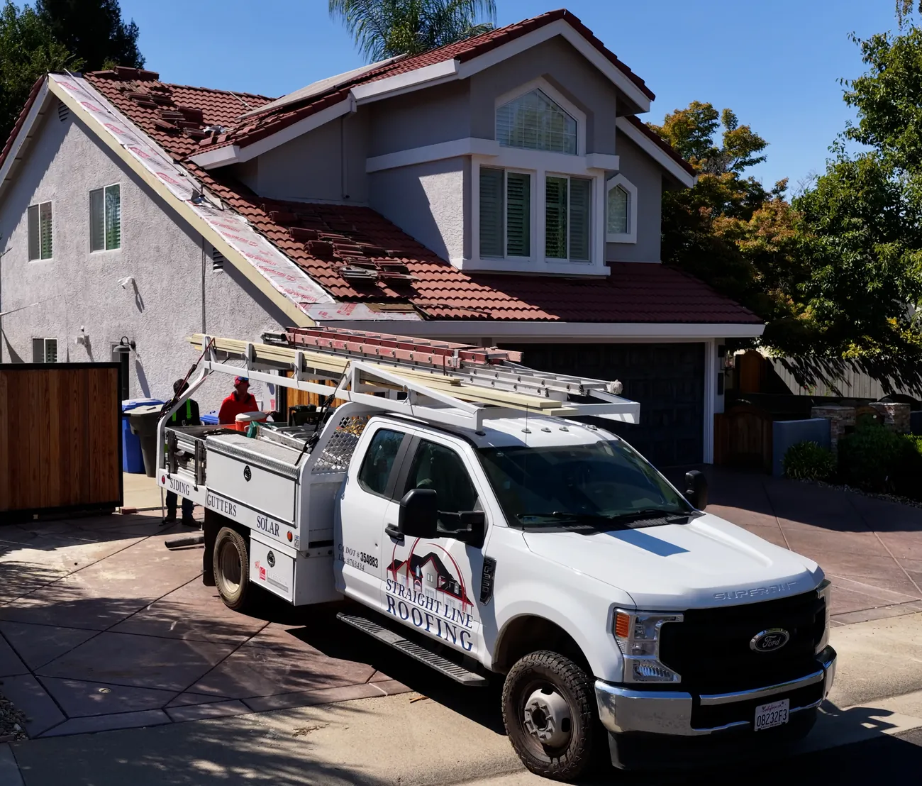 A Northern California home protected by a new Straight Line roof