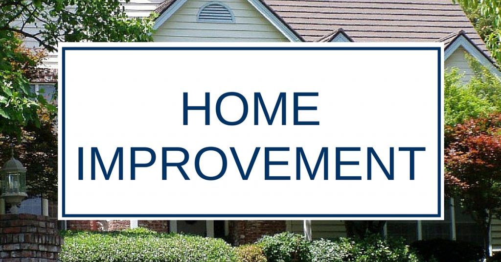 home improvement projects from roof repair and roof replacement to others.