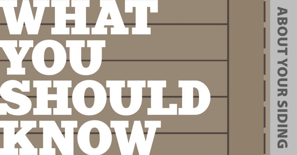 What You Should Know About Your Siding