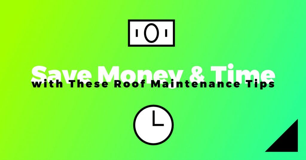 Save money and time roof maintenance tips