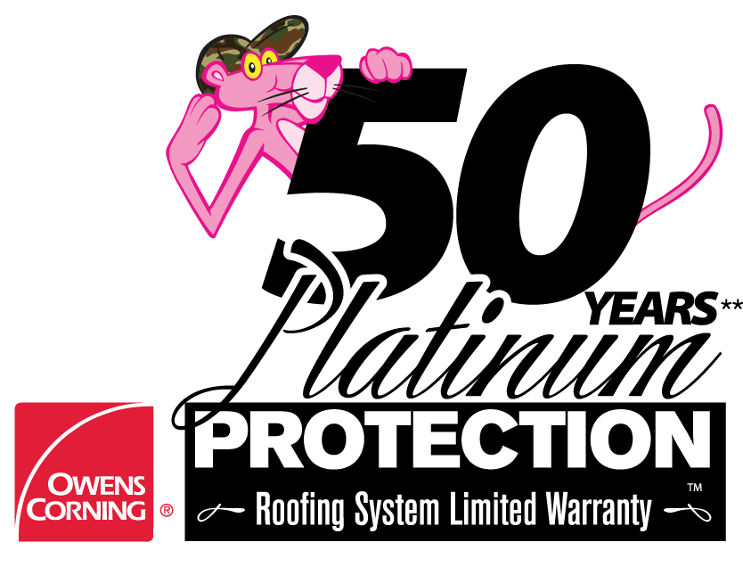 Owens Corning 50 Years Platinum Protection - Roofing System Limited Warranty
