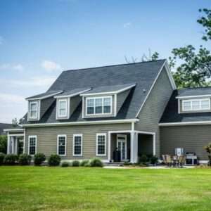 house with new siding