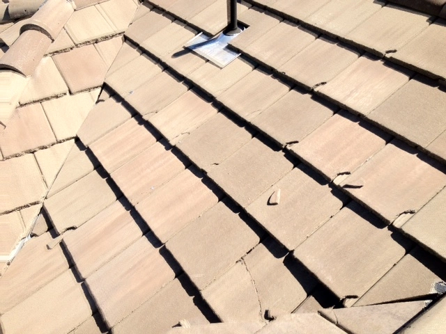 Straight Line Construction roof damage