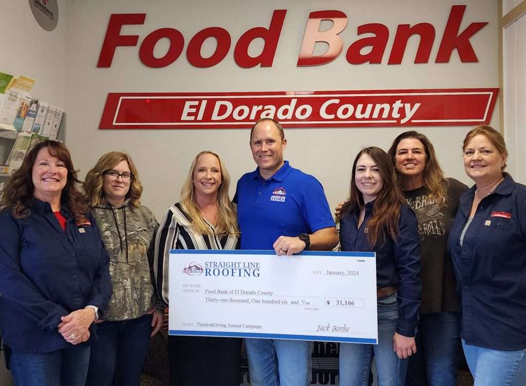 El Dorado County Food Bank Drive 2023 Group Photo