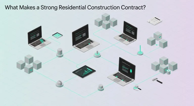 What Makes a Strong Residential Construction Contract?