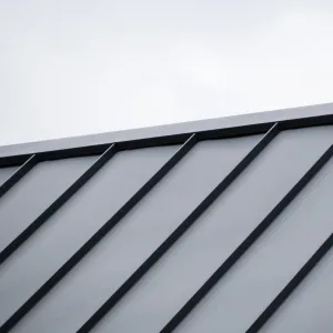 Standing seam metal roof